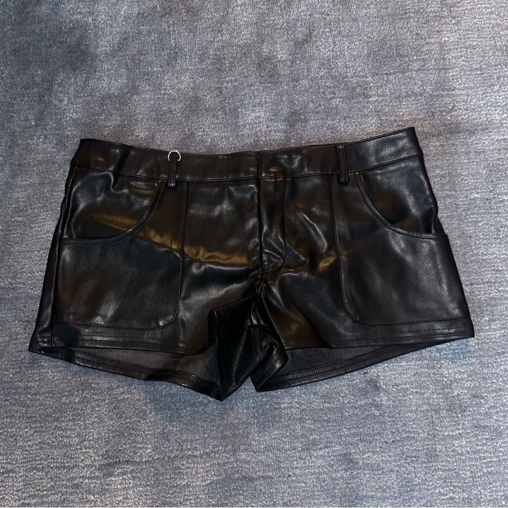 Dolls Kill Your Hot Pursuit Booty Shorts